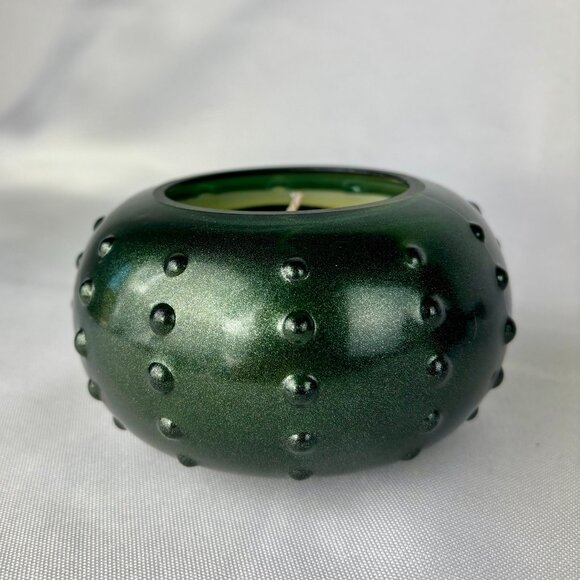 SALE! NWT SKEEM Forest Green Teakwood Fir Stacking Candles (Set of 2) - New - Picture 2 of 8